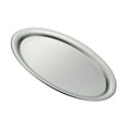 thumbnail image 4 of deevoka Stainless Steel Dessert Appetizer Plates Fruits Serving Tray for Camping BBQ 20x14.5x1.1cm, 4 of 9