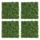 thumbnail image 1 of Inteprter Encanto de jardín de 4 piezas con plantas artificiales, césped artificial multiusos realista y realista Jardín y Patio, 1 of 6