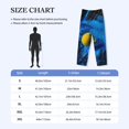 thumbnail image 4 of Gaeub Sports Tennis Ball Print Mens Pajama Pants,Lounge Pants With Pockets And Drawstring-Large, 4 of 6