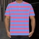 thumbnail image 4 of Blusa de Manga Corta de los Hombres de Verano Impreso Botón Arriba Cuello Redondo, Camisa de Moda Casual para Diario, 4 of 5