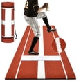 thumbnail image 1 of Alfombra de entrenamiento de béisbol Shopsource, colchoneta para lanzar sóftbol, 1 of 7