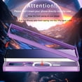 thumbnail image 6 of Dteck Built-in Screen Protector Case for Samsung Galaxy S25 Ultra,Compatible with Mag-Safe Slim TPU+PC Full-Body Stylish Shockproof Protective Transparent Cover,Darkpurple, 6 of 6