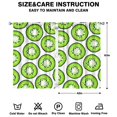 thumbnail image 2 of Boys Girls Kids Nursery Curtains Kiwi Fruit Print Pattern Window Drapes for Living Room Bedroom Playroom Decor Rod Pocket 42x63Inch 2 Panels, 2 of 2