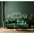 thumbnail image 2 of LaModaHome 2015 F-150 13th Gen Metal Silhouette Wall Art, 2 of 5