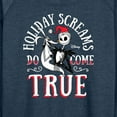 thumbnail image 3 of The Nightmare Before Christmas - Holiday Screams Come True - Women's Lightweight French Terry Long Sleeve Shirt, 3 of 5
