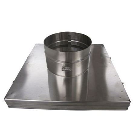 

HomeSaver 8 UltraPro/Pro 13 x 13 304 Alloy Terra Cotta CollarPlate