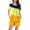 Yellow, variant on XuJwPNcy Pajama Set for Women Short Sleeve Tunic Top and Shorts Lounge Sets Ladies Pjs Sets with Pockets