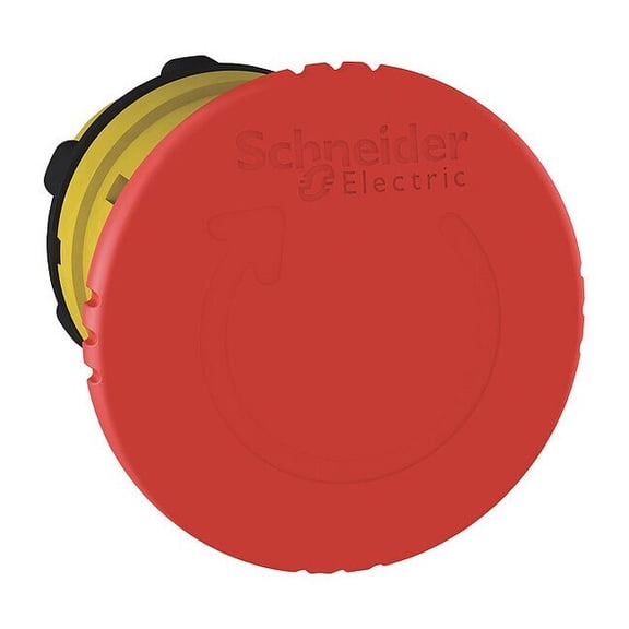 Schneider Electric Emergency Stop Push Button, 22 mm, 1NO/1NC, Red XB5AT845