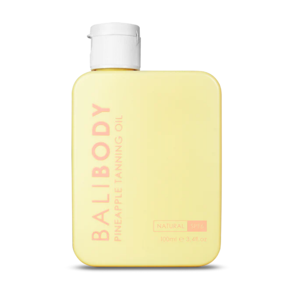 Bali Body Pineapple Tanning Oil Broad Spectrum UVA / UVB Protection SPF