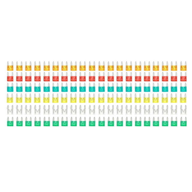 Fusible de la cuchilla Abanopi 120pcs Mini Fusible auto surtido 5A 10A