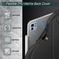 thumbnail image 4 of Fintie Magnetic Stand Case for iPad Pro 11-inch (M5) 2025 / (M4) 2024 - Multiple Angles Shockproof Rugged Soft TPU Cover with Pencil Holder, Black, 4 of 10