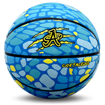 Dinosaur Blue Basketball, Official High Bounce Street Indoor/Outdoor Basketball Youth/Adult/Full Size 7