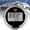 Black Dial Silver Cover, variant on M Buder 52mm / 2 inches LCD Display 0-9990RPM Tachometer Gauge 9-32V IP67 Waterproof Red Backlight Black Dial Silver Cover Compatible with Car Truck Boat Engine