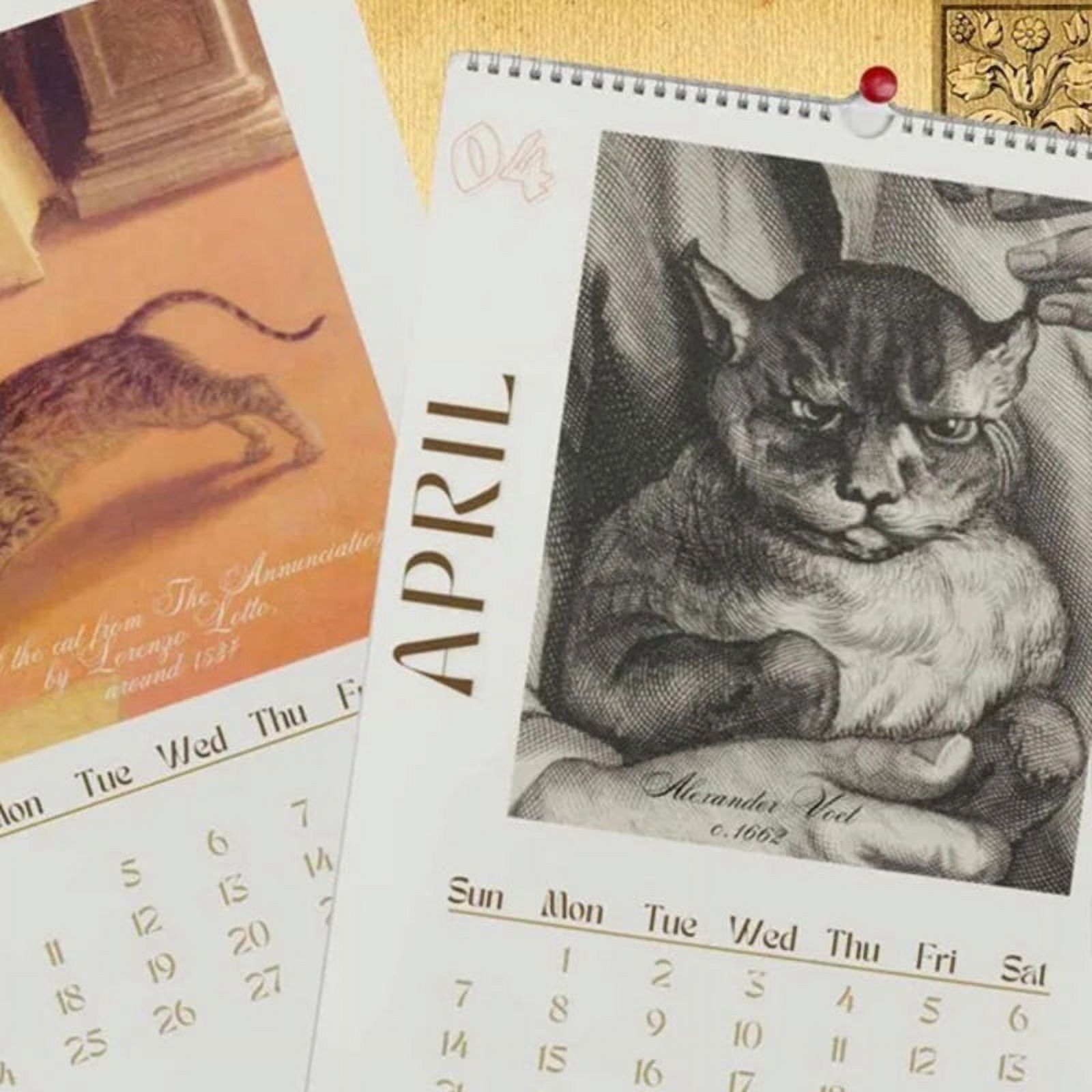 SJENERT 2024 Funny Renaissance Cat Calendar, Hanging Wall Calendar, 12 Month Cat Calendars With Ugly Cat Pictures From The Renaissance - Walmart.com SJENERT 2024 Funny Renaissance Cat Calendar, Hanging Wall Calendar, 12 Month Cat Calendars With Ugly Cat Pictures From The Renaissance - Walmart.com