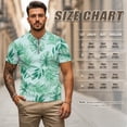 thumbnail image 6 of KUIFORTI Matching Golf Shirts for Couple Tropical Palm Leaf Mens Hawaiian Shirt Suitable for Outdoor Sports Mens Shirts Casual Soft and Comfortable Quick Dry Breathable Fabric, 6 of 6