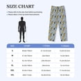 thumbnail image 4 of Fotbe Lightning Bolts Pantalones de Pijama para Hombre, Pantalones de Dormir, Pantalones de Casa con Cintura Ajustable y Bolsillos-X-Large, 4 of 6