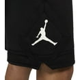 thumbnail image 3 of Nike Air Jordan Essential Mens Diamond Fleece Shorts Medium Black/White, 3 of 3