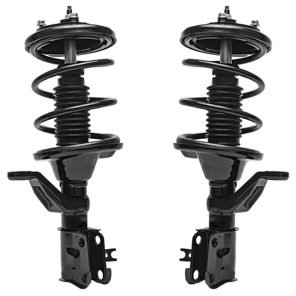 Detroit Axle - Front Struts w/ Coil Spring Assembly Replacement for 2002 2003 2004 Acura RSX 2.0L - 2pc Set