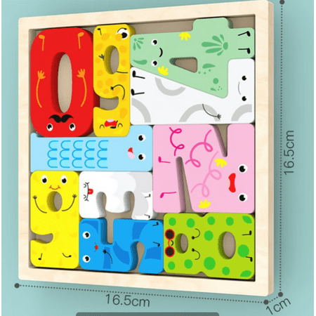 Puzzle en Bois Enfant, Dinosaures Puzzles en Bois Bébé Puzzle à  Encastrements, Bébé 3D Puzzles Jouets Montessori Educatif 2 3 4 Ans Jigsaw  Puzzle Jouets pour Enfant Anniversaire Noël Cadeau
