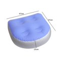 thumbnail image 3 of Inflatable Bathtub Cushion, Spa Booster Seat For A Personalized And Comfortable Soaking Experience, 3 of 3
