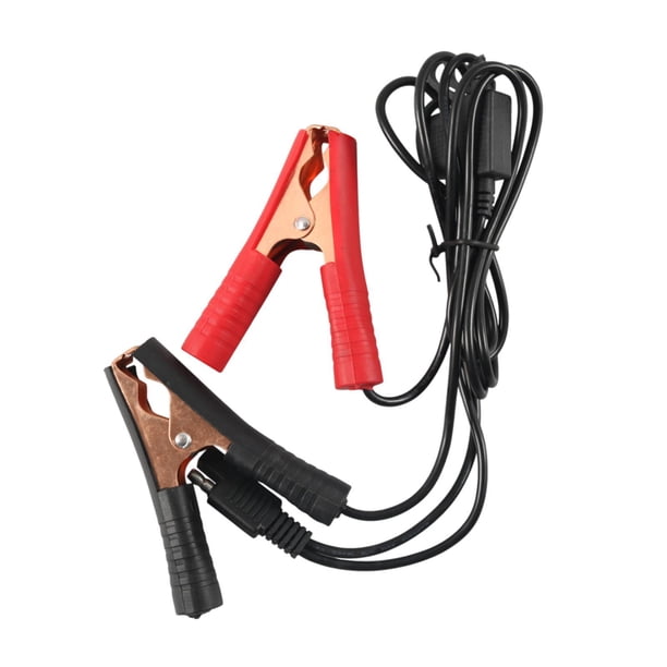 Cable De Extensión Con Pinza De Y Conector SAE Para Vehículos Recreativos, Barcos Y Automóviles