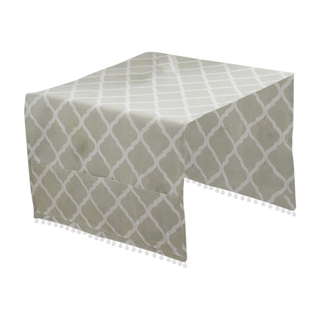 HLONK Housse de Protection pour Réfrigérateur Laveuse et Sécheuse Housse Anti-Poussière avec Poches de Rangement Style Bohème Multi-Usage