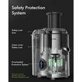 thumbnail image 4 of SiFENE Pro 800 W 3-Speed Centrifugal Juicer, Silver, 4 of 9