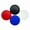 Black, variant on Anti-Slip ABS Thumb Grips Joystick Caps for PS5 PS4 PS3 PS2 XBOX ONE XBOX 360 Controllers, 4 Colors