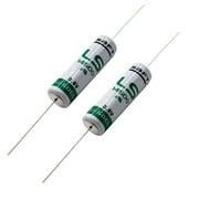 2x SAFT LS14500AX AA Axial 3.6V Lithium Thionyl Chloride Battery