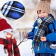 thumbnail image 4 of Bufanda de invierno para niños, chales cálidos, bufandas para padres e hijos, bufandas a cuadros para mujer, pequeñas, 4 of 5