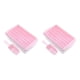 thumbnail image 1 of Cateissary Bandeja de cubitos de hielo de 55 rejillas, fabricante de hielo para bebidas, contenedor de almacenamiento para Bar de fiesta, Rosa 2Conjunto, 1 of 6