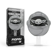 FiGPiN 3 The Mandalorian The Child in Pod EXCLUSIVE Silver Edition