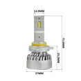thumbnail image 2 of ARC Lighting Ampoule de Phare 22121 Série Tiny Monster Xtreme; 9012; Ampoule DEL; 45 Watts; 9 à 16 Volts; 10000 Lumens; Température de Couleur de Lumière 6500K; Ensemble de 2, 2 of 5