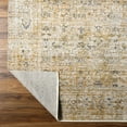 thumbnail image 5 of Livabliss x Becki Owens Ren Damask Washable Area Rug ,9' x 13'1",Distressed Brown, 5 of 11