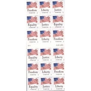 USPS Forever Stamps Four Flags ATM Sheet of 18 x Forever US Postage Stamps
