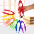 thumbnail image 2 of Plastic Tweezers for Kids,Sensory Bin Tools Toddler Plastic Fine Motor Tweezers,Preschool Craft Learning Activiti, 2 of 9