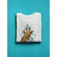 thumbnail image 3 of Beautiful Abstract Giraffe  Sweatshirt Women -Image by Shutterstock, Female x-Large, 3 of 4
