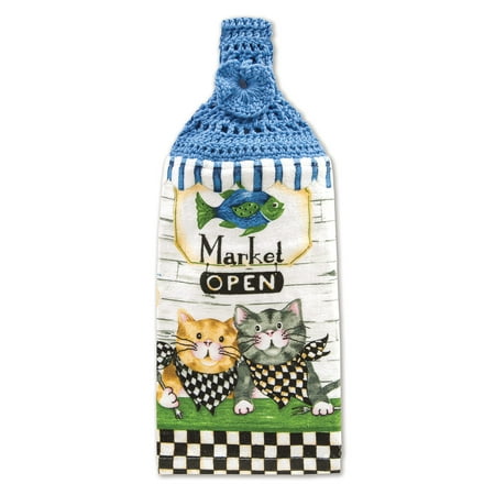 Mary Maxim Fish Market Towel Topper Kit Yarn
