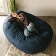 Big Joe XL 6' Fuf Bean Bag Chair, Multiple Colors/Fabrics