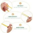 thumbnail image 4 of Shisuyan Elastic Rubber Band Circular 70Pcs 16X0.6Cm For Office And School, 4 of 8