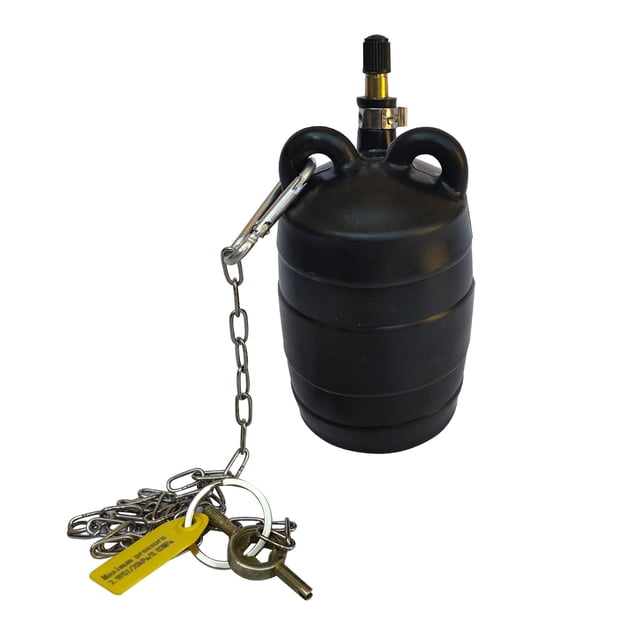 Tapón de tubo inflable con forma de globo ROLING de 3 pulgadas