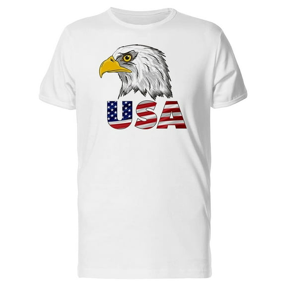American Bald Eagle Usa Symbol Tee Men's -Image by Shutterstock