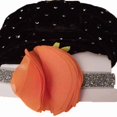thumbnail image 4 of Just One You made by carter's Baby Girls' 2pk Fall Pumpkin Theme  Headwrap - One Size, 4 of 4