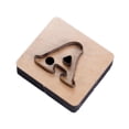 thumbnail image 4 of Troqueles de corte de cuero, artesanías de cuero para el hogar, trabajos manuales, artesanías de madera reutilizables. A, 4 of 9