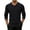 #123-Black, variant on Kakii Men's Brown V-Neck Sweater, Oversized Long Sleeve Knit Pullover, Retro Casual Cable Texture Cardigan