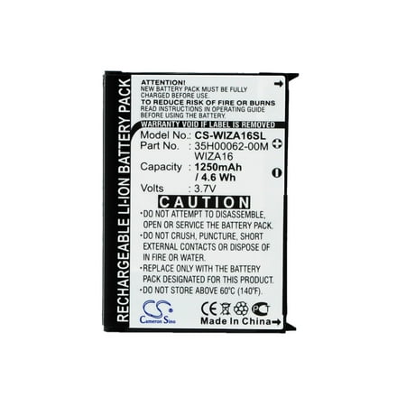 Cingular 8125 Wizard - Cameron Sino 1250mAh / 4.63Wh Battery Compatible With Cingular 8100, 8120, 8125, 8150COBRA CP260SA, CP310SDOPOD 838, D500, D600 and others
