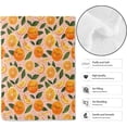 thumbnail image 1 of Cute Orange Throw Blanket - 50x60in,Ultra Soft, Cozy Lightweight Flannel,Smiling Oranges and Citrus Blankets - Gifts for Kids & Fruit Lovers,for Couch Office Travel,Home Living Room Decor, 1 of 5