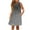 Gray, variant on Fjofpr Toddler Clothes under $5 for Girls Kids Little Girls Dress Daily Holiday Vacation Print Sleeveless Casual Cute Sweet Dresses（3-14 Years）