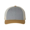 thumbnail image 1 of Richardson Low Pro Trucker Cap, M-L, Heather Grey-Birch-Amber Gold, 1 of 2