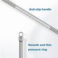thumbnail image 5 of HPZZ Blackhead Tools,Blackhead Removal Tools, Stainless Steel Blackhead Remover Kit, Professional Facial Blackhead Remover Tweezers, Loyaltyness Blackhead Remover,Pore Cleaner Tool, 5 of 7